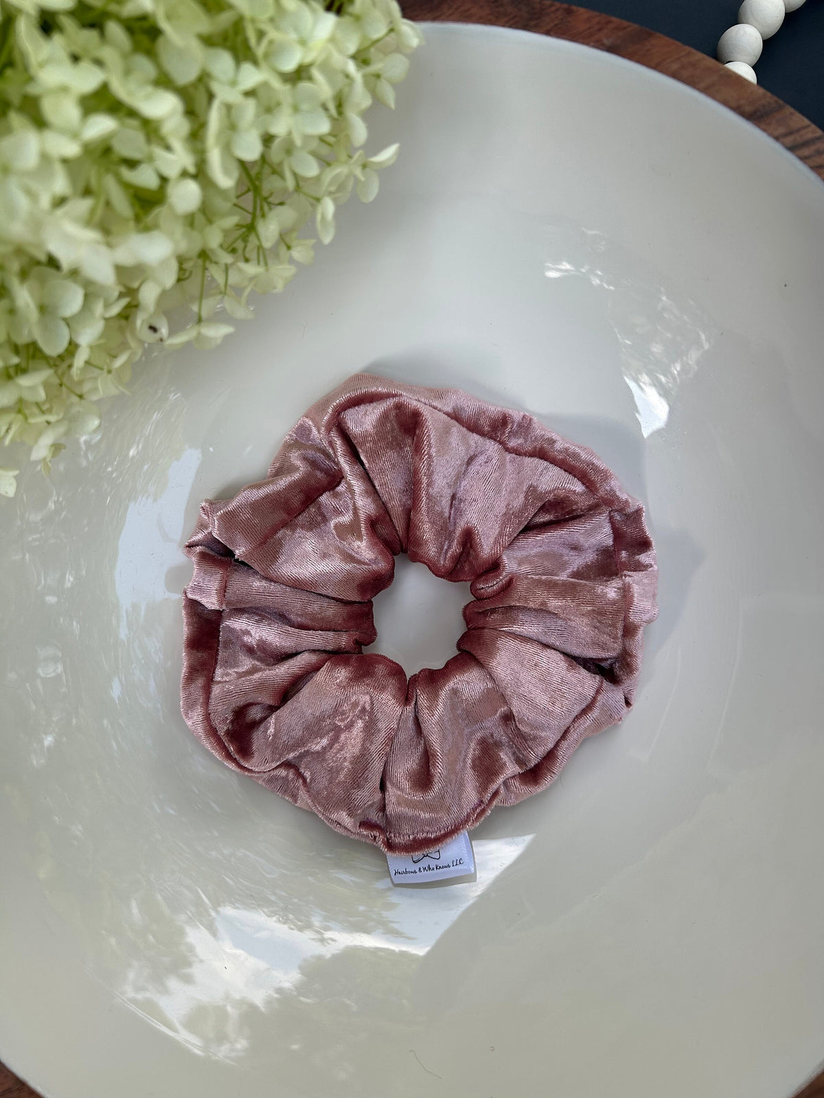 Velvet Hair Scrunchies, Regular Size