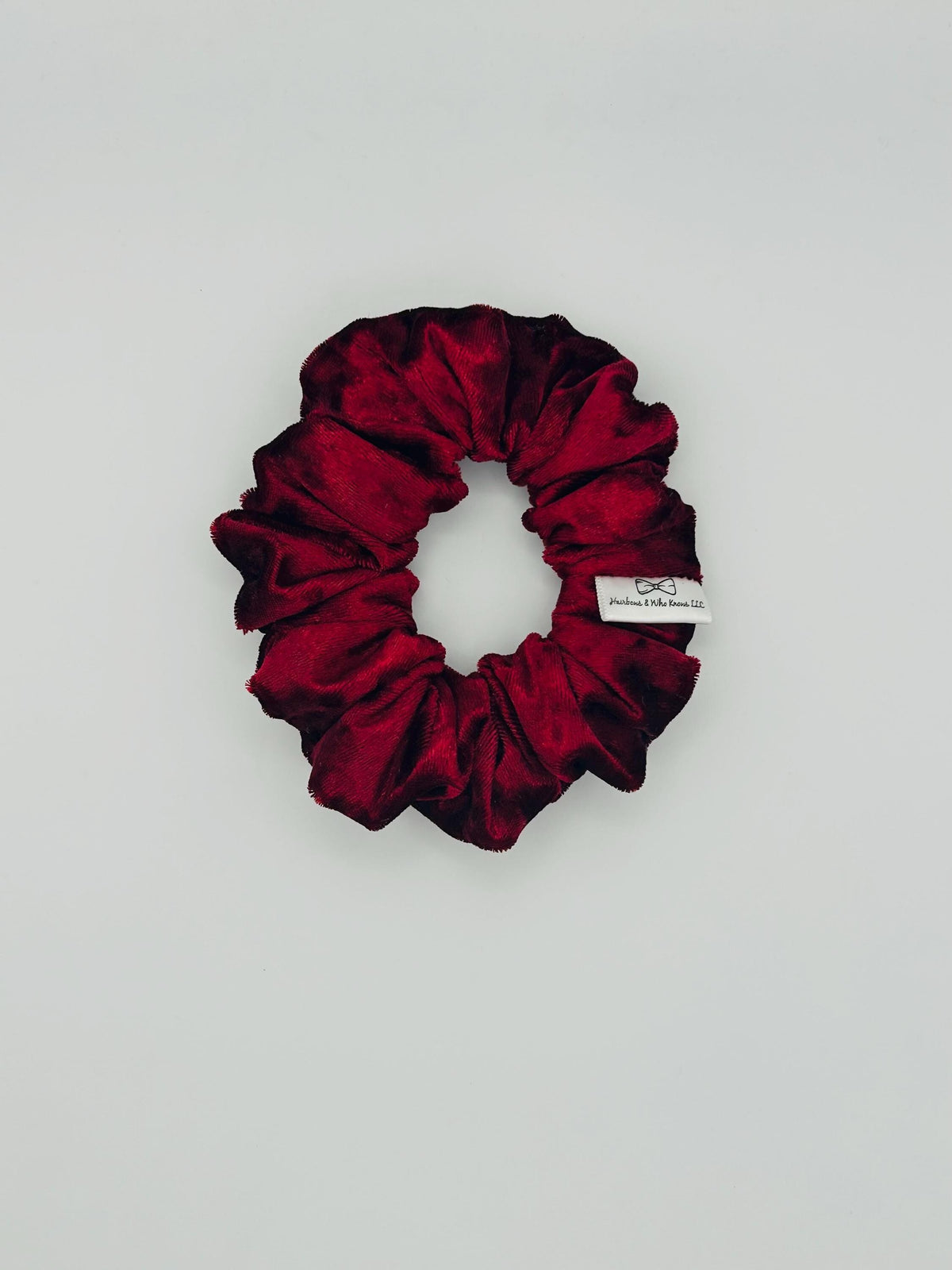 Velvet Hair Scrunchies, Regular Size