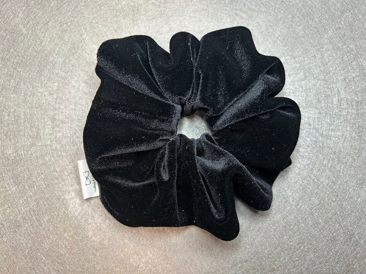 Velvet Hair Scrunchies, Regular Size