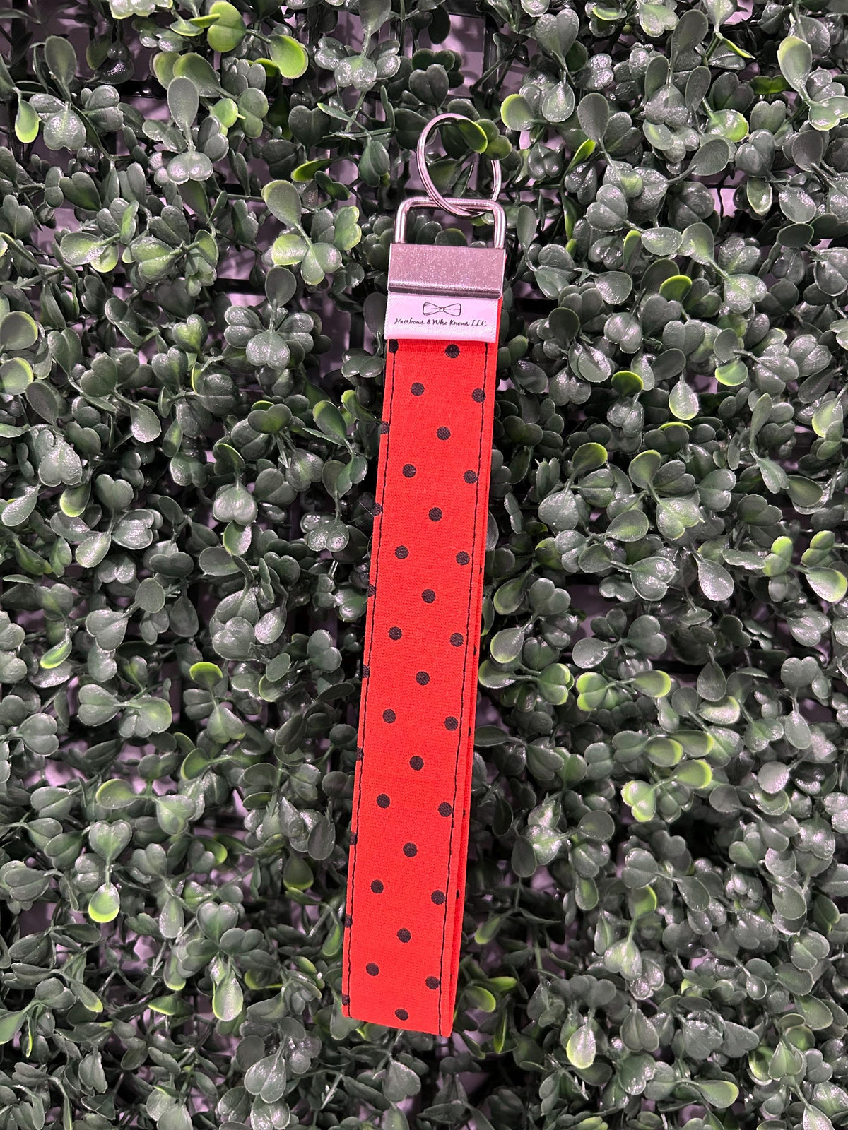 Fabric Wristlet Keychain| Fall Print| Handmade Key Chain