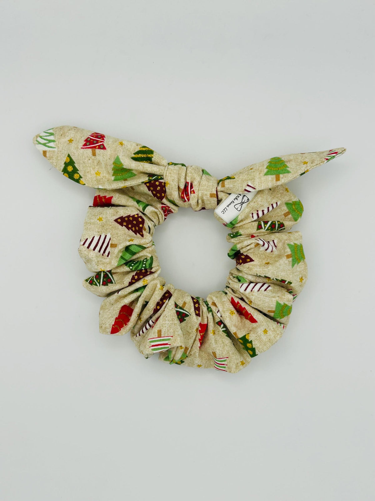 Winter Fabric Scrunchies| Cotton Accessories in festive and classic prints