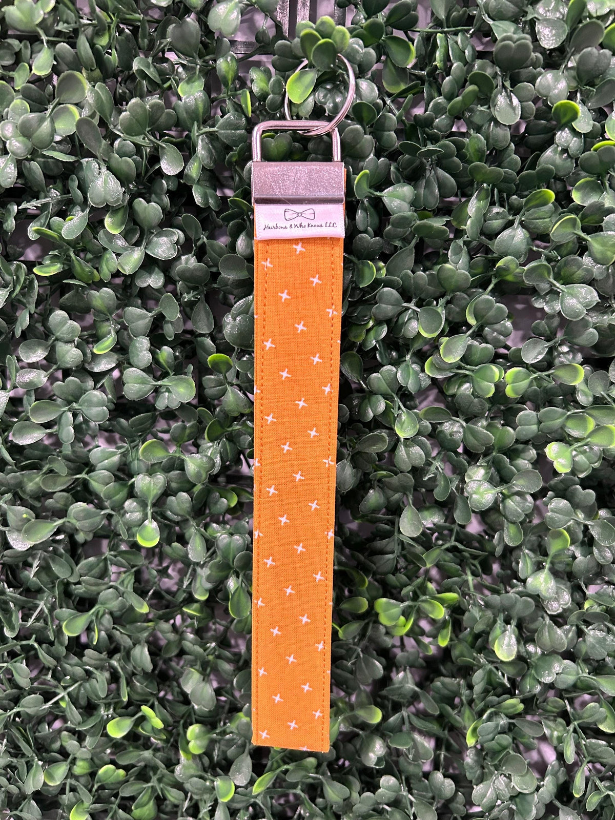 Fabric Wristlet Keychain| Fall Print| Handmade Key Chain