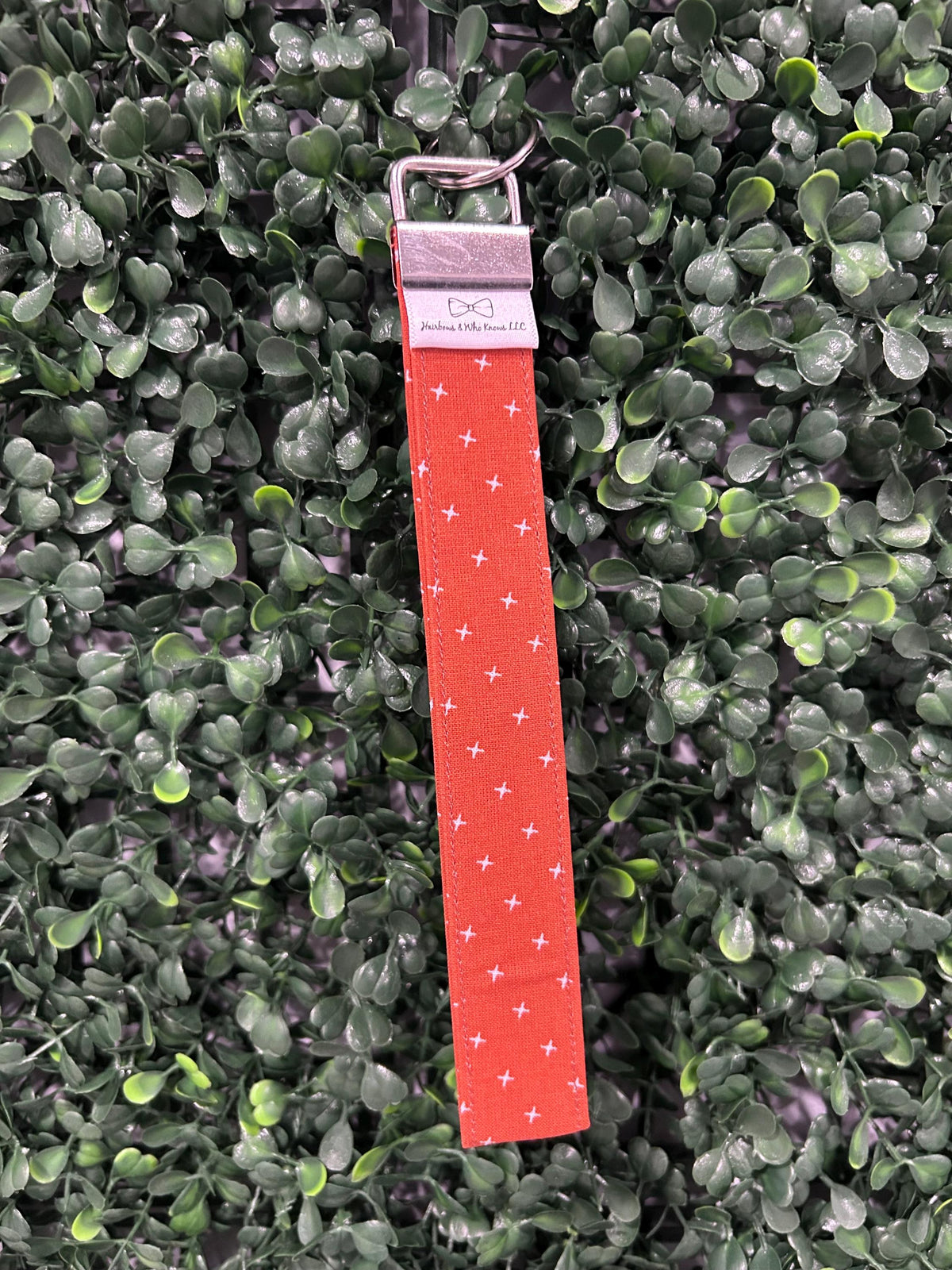 Fabric Wristlet Keychain| Fall Print| Handmade Key Chain