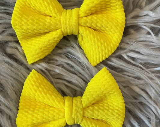 Bullet Fabric Hairbow