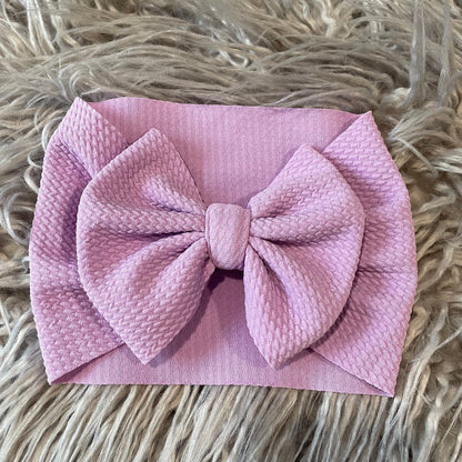 Bullet Fabric Bow headwraps baby Head wraps, Baby Bow Head Wrap Head Band, Kids Bow Headwrap