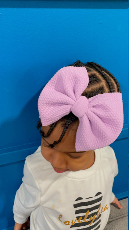 Bullet Fabric Bow headwraps baby Head wraps, Baby Bow Head Wrap Head Band, Kids Bow Headwrap